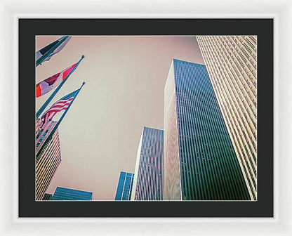 Avenue of the Americas - Framed Print