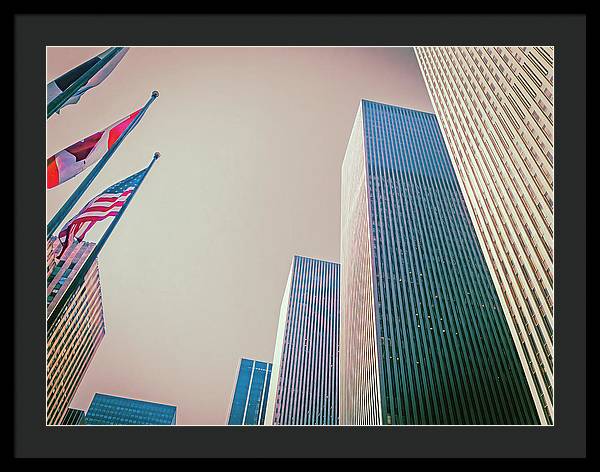 Avenue of the Americas - Framed Print