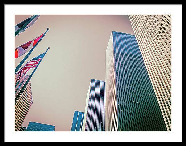 Avenue of the Americas - Framed Print