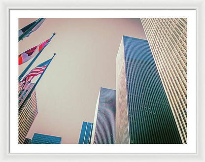 Avenue of the Americas - Framed Print