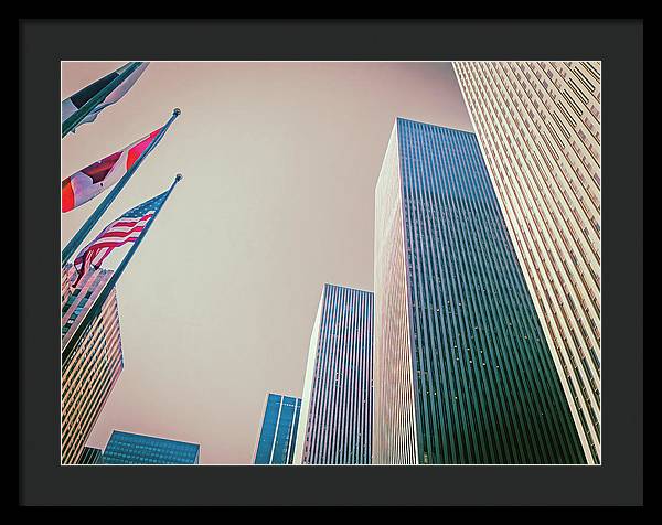 Avenue of the Americas - Framed Print