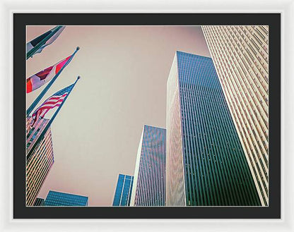 Avenue of the Americas - Framed Print