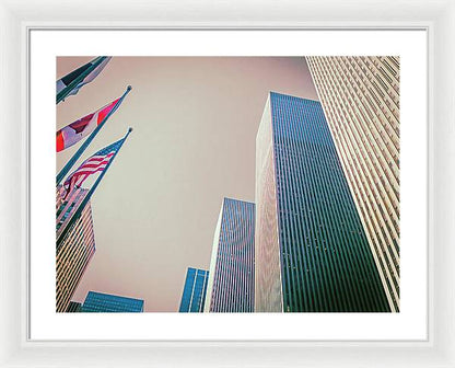 Avenue of the Americas - Framed Print