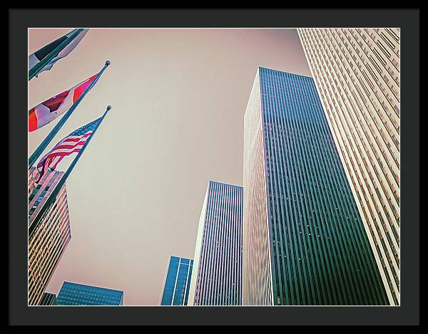 Avenue of the Americas - Framed Print