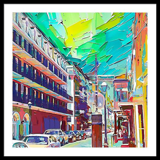 The French Quarter Framed Print - Framed Print