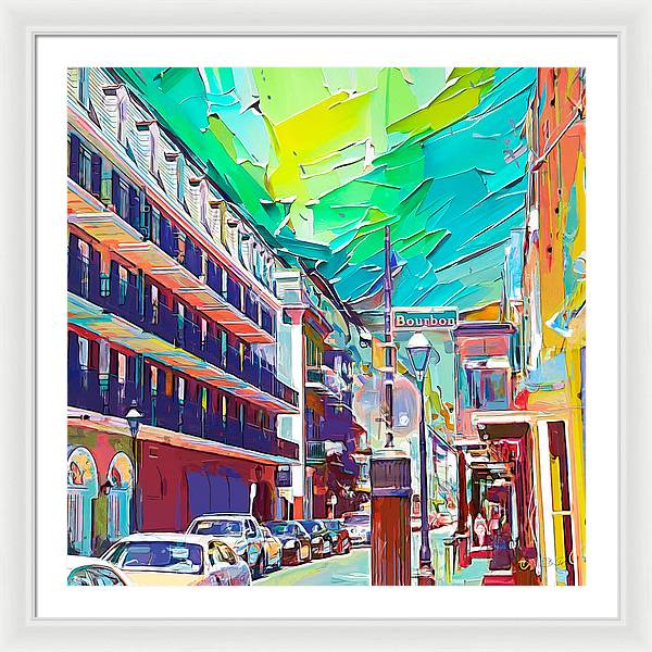 The French Quarter Framed Print - Framed Print