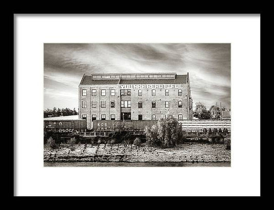 You are beautiful. Mississippi River, New Orleans - Framed Print