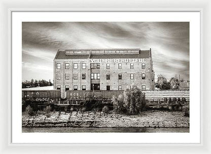 You are beautiful. Mississippi River, New Orleans - Framed Print