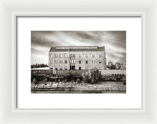 You are beautiful. Mississippi River, New Orleans - Framed Print