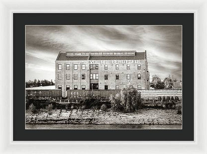 You are beautiful. Mississippi River, New Orleans - Framed Print