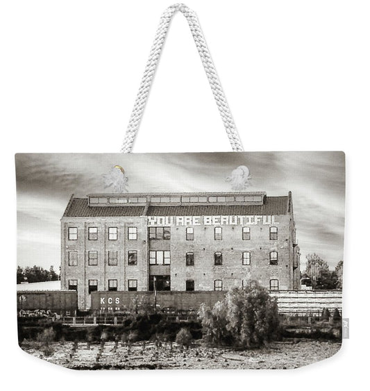 You are beautiful. Mississippi River, New Orleans - Weekender Tote Bag