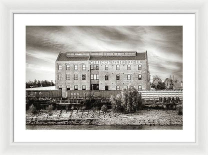 You are beautiful. Mississippi River, New Orleans - Framed Print