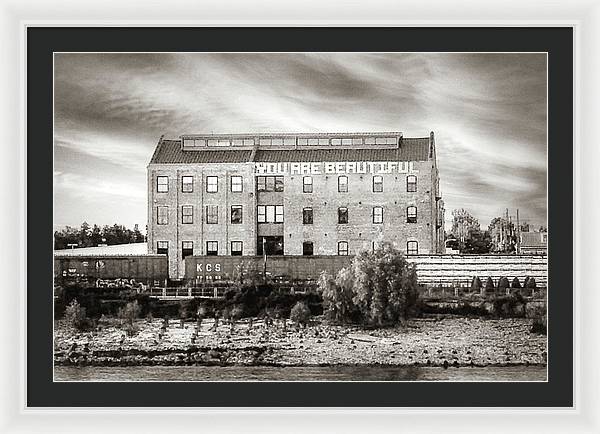 You are beautiful. Mississippi River, New Orleans - Framed Print