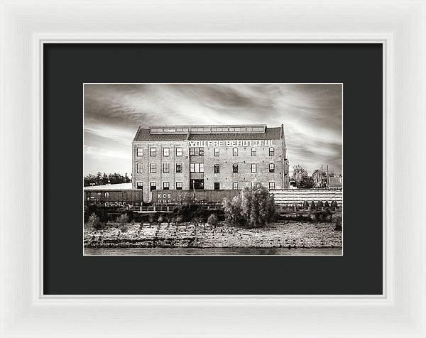 You are beautiful. Mississippi River, New Orleans - Framed Print